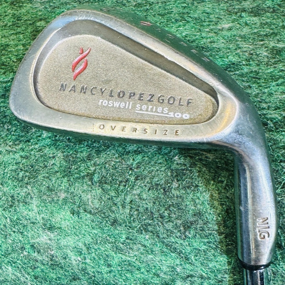 Nancy Lopez Golf Roswell 300 Oversize 9 Iron Womens RH Steel Silver Golf Club